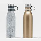 Kit com 2 Garrafas Térmicas Matterhorn Chardonnay e Specked Slate Contigo 591ml Kit com 2 Garrafas Térmicas Matterhorn Chardonnay e Specked Slate Contigo 591ml