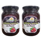 Kit com 2 Geleia Fina Artesanal Extra de Morango com Pimenta 320g Fazenda Sonnenhof
