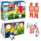 Kit Com 2 Gols De Futebol Bola E Bonecos Barreira Infantil ENVIO IMEDIATO Kit Com 2 Gols De Futebol Bola E Bonecos Barreira Infantil ENVIO IMEDIATO