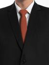 Kit com 2 gravatas terracota tecido oxford slim Kit com 2 gravatas terracota tecido oxford slim