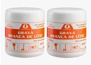 Kit com 2 Graxa Branca de Lítio Pura Resistente a Água 80G - Náutica - Garin
