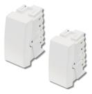 Kit com 2 Interruptores Módulos Paralelo 16A 250V - Fame