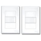 Kit Com 2 Interruptores Simples 16A C/ Placa Evidence - FAME
