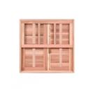 Kit com 2 Janelas Guilhotina com Ferragem Je821 Esel 100x120x12cm Kit com 2 Janelas Guilhotina com Ferragem Je821 Esel 100x120x12cm