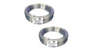 Kit com 2 kg de arame liso galvanizado - bwg20-0,89mm - jst