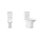 Kit com 2 Kit Vaso Sanitário com Caixa Acoplada e Assento Lift Docol