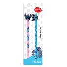 Kit Com 2 Lápis De Escrever Stitch C/ Ponteira Sortido Molin