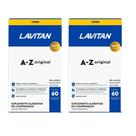 Kit com 2 Lavitan A-Z Original Suplemento Vitamínico com 60 Comprimidos