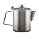 Kit Com 2 Leiteira Com Tampa 568ml Em Aço Inox Prateado Kit Com 2 Leiteira Com Tampa 568ml Em Aço Inox Prateado