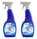 Kit com 2 Limpa Vidros e Box Profisse IN 500ml Tablet IN