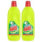 Kit Com 2 Limpador Diluível Ajax Fresh Lemon 1L Cada