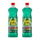 Kit com 2 Limpador Diluível Pinho Sol Limpeza Pesada Eucalipto 1L Cada Kit com 2 Limpador Diluível Pinho Sol Limpeza Pesada Eucalipto 1L Cada