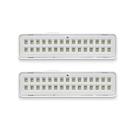 Kit com 2 Luz Emergência Bateria Lítio 30 Leds 2W Biv Elgin