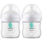 Kit com 2 Mamadeira Petala ANTI Refluxo 3.0 AIR Free 125ML Transparente Philips AVENT SCY670/01 Kit com 2 Mamadeira Petala ANTI Refluxo 3.0 AIR Free 125ML Transparente Philips AVENT SCY670/01