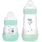 Kit com 2 Mamadeiras EASY START SET Anticolica MAR 130/260ML Azul MAM MA21021