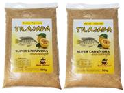 Kit com 2 Massas Japonesa Tilajapa Maracujá Para Pesca - 2x500 Gramas Kit com 2 Massas Japonesa Tilajapa Maracujá Para Pesca - 2x500 Gramas