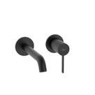 Kit com 2 Monocomando para Lavatorio de Parede Ona Preto Matte Black
