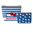 Kit com 2 Necessaires HELLO KITTY Semax HK26102AZ Azul
