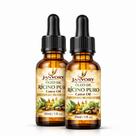 Kit com 2 Óleos de Rícino 100% Puros 30 ml cada (60 ml no total)