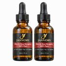 Kit com 2 Óleos de Rosa Mosqueta 100% Puros 30 ml cada (60 ml no total)