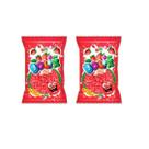 Kit Com 2 Pacotes 500g Bala Azedinha Bolix Morango Saborosa