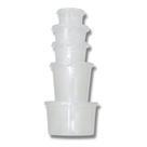 Kit com 2 Pacotes Pote Redondo 200ml com Tampa 50 Unidades