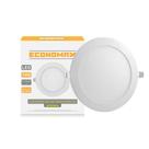 Kit Com 2 Painéis Embutir Redondo Slim 18W 6.500k Economax