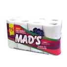 Kit com 2 Papel Higiênico Mad's Suave 16 Rolos Atacado Barato