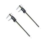 kit com 2 Paquímetro Mitutoyo Digita Absolute 200mm Digimatic Cliper