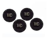 Kit Com 2 Pares Auto Falante Bravox 6 Polegada B3x60 200wrms