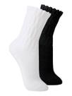 Kit com 2 Pares de Meias Aeróbica Lupo 4810-003 Colorido