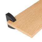 Kit com 2 Pares de Suportes Bico de Tucano para Prateleira Escrivaninha Mesa