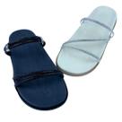 Kit Com 2 Pares Sandália Feminina Com Strass 01 E 02 Kit Com 2 Pares Sandália Feminina Com Strass 01 E 02