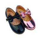 Kit Com 2 Pares Sapatilha Infantil Menina Boneca Verniz Confortável SPT-505