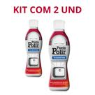 Kit com 2 Pasta Para Polir E Remover Manchas Em Aço Inox Tramontina