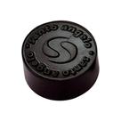 Kit Com 2 Pedal Top Topper Botão Plástico Preto Santo Angelo Para Footswitch