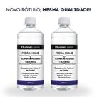 Kit Com 2 Pedra Hume Líquida 500ml Cada Com Glicerina Desodorante De Cristal