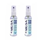 Kit Com 2 Pedra Hume Spray Musa 60ml Cada