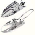 Kit com 2 Pegador Pá Concha Inox Dobrável e Portátil Jardinagem Cereais Grãos Ração Gelo Granel