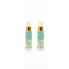 Kit com 2 Perfume Capilar Feminino Fragrâncias Be Euroderm 60ml cada