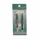 Kit com 2 Pinças para Design de Sobrancelhas