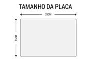 Kit com 2 Placas de Sinalização Rota de Fuga S5 - Saída Acima à Esquerda Fotoluminescentes em PS (Poliestireno) - 15x25cm