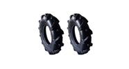 Kit Com 2 Pneu 4.00 x 8pol. Para Tratorito - B4T 6,5 / BD 5,0 - Branco