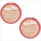 Kit com 2 po facial compacto melu rr8531 c10 rubyrose