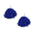 Kit com 2 Pom Pom Metalizados Brilho e Diversão
