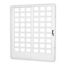 Kit com 2 Portas de Aço de Correr 215x160cm Minas Sul Mgm