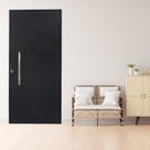 Kit com 2 Portas Lambril de Alumínio 210 x 80cm com Puxador Linha Veneza Lado Esquerdo Preto Esquadrias Bergamo Kit com 2 Portas Lambril de Alumínio 210 x 80cm com Puxador Linha Veneza Lado Esquerdo Preto Esquadrias Bergamo