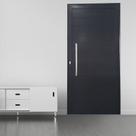 Kit com 2 Portas Pivotantes de Alumínio 210 X 100cm com Puxador Veneza Esquadrias Bergamo