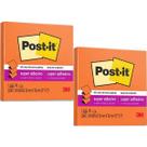 Kit com 2 POST-IT Refil POP-UP 76MM X 76MM Laranja 90 Folhas