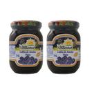 Kit com 2 Potes de Geleia Extra De Ameixa Preta 310g - Fazenda Sonnenhof